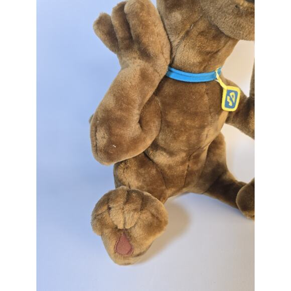 14” Large Cartoon Network Scooby Doo Plush Holding Hot Dog Play By Play - Picture 6 of 12